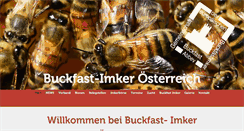 Desktop Screenshot of buckfast.at