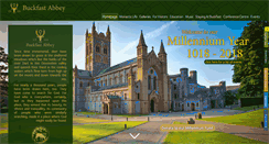 Desktop Screenshot of buckfast.org.uk